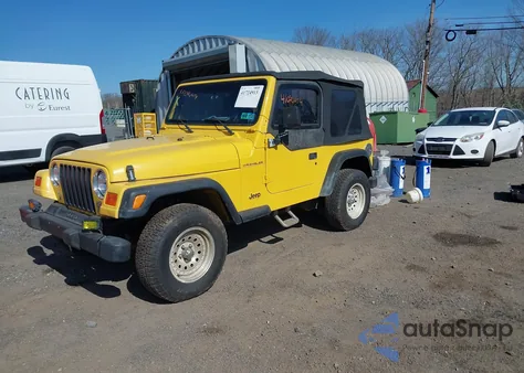 2000 Jeep Wrangler Se z USA, uszkodzony, nr VIN 1J4FA29P1YP787198
